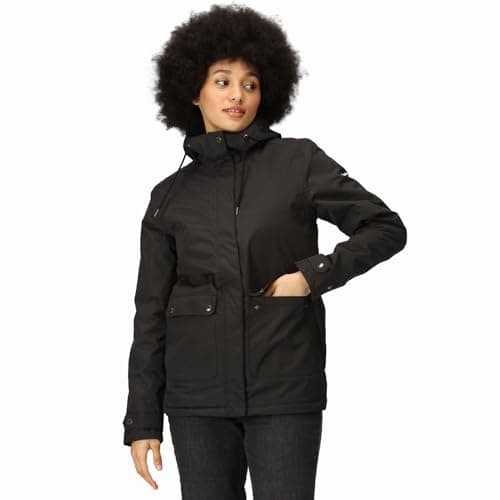 Image of Regatta Womens Broadia Waterproof Insulated Jacket - Black - 14