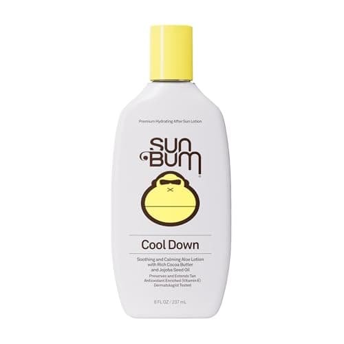 Image of Sun Bum Cool Down After Sun Lotion, Made with Aloe Vera and Cocoa Butter to Soothe and Hydrate, Vegan and Cruelty Free, 237ml