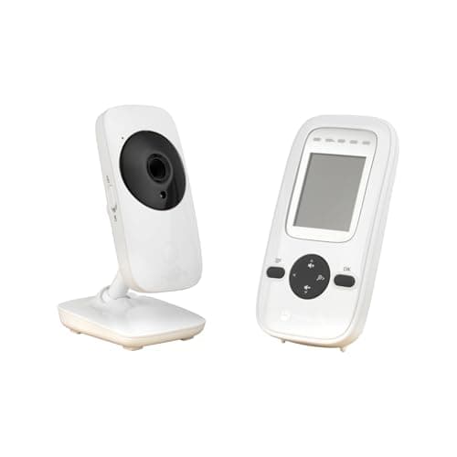 Image of Motorola Nursery VM481 - Video Baby Monitor with Portable Parent Unit, High Sensitivity Microphone, Infrared Night Vision, Digital Zoom, Silver (VM 481)