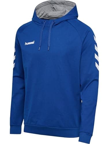 Image of hummel Men HMLGO COTTON Hoodie - True Blue, Large