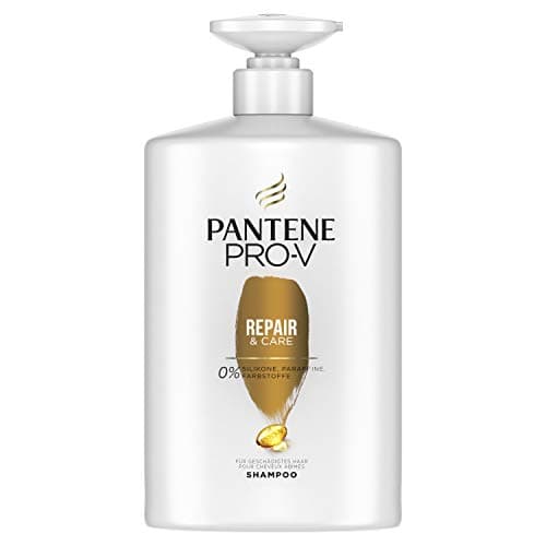 Image of Pantene Pro-V XXL & Care Shampoo for Damaged Hair, 1 Litre, Pump Dispenser, Hair Care Dry Hair, Shampoo Ladies, Hair Care for Dry Hair, Hair Care Shine, XXL Shampoo Dispenser