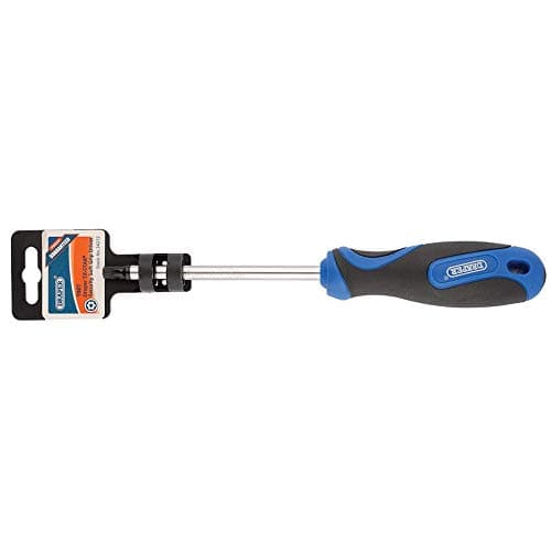 Image of Draper 34272 Tx-Star T40 Tamperproof Security Screwdriver with Soft Grip,Blue,11.5 x 0.01 x 0.01 cm; 40 Grams