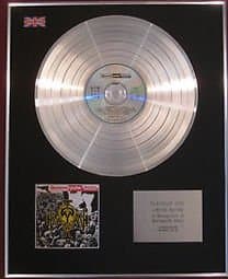 Image of Century Music Awards QUEENSRYCHE CD Platinum Disc- OPERATION MINDCRIME
