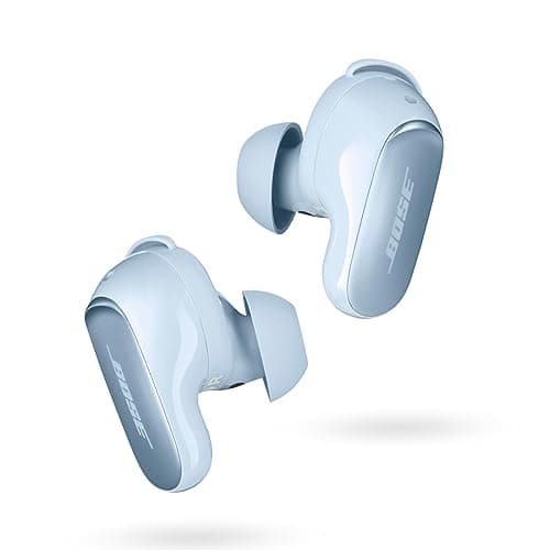 Image of Bose QuietComfort Ultra Wireless Noise Cancelling In-Ear Earbuds, Bluetooth Noise Cancelling Earbuds with Spatial Audio and World-Class Noise Cancellation, Moonstone Blue - Limited Edition
