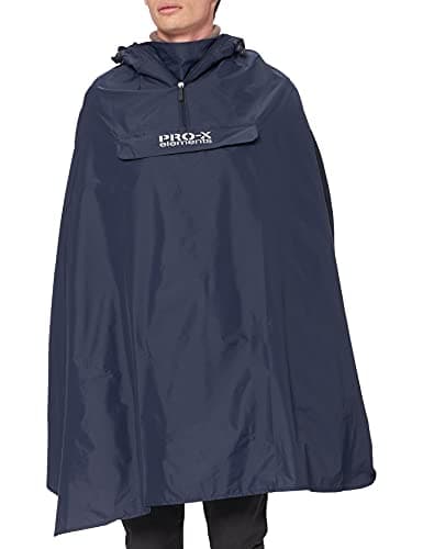 Image of PRO-X elements Unisex Paso poncho., unisex_adult, Poncho, 3043, navy, XL-XXL