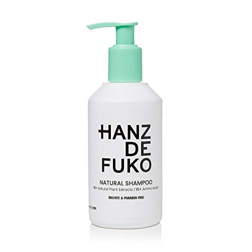 Image of HANZ DE FUKO Natural Shampoo | Premium Formulation with Plant Extracts and Amino Acids Promotes Hair Growth and Healthy Scalp | 237ml