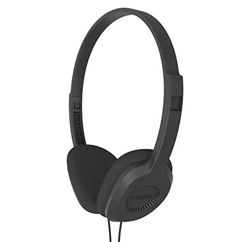 Image of Koss KPH8 On-Ear Stereo Headphones for (3.5 mm Jack) iMac/Laptop/DJ/MP3 Players - Black, 8.8 x 6.2 x 2.0