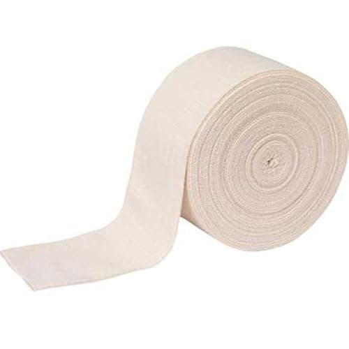 Image of Safety First Aid Group HypaBand Tubular Bandage - Size E Large Ankle, Medium Knee Small Thigh, White, 5m