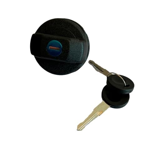 Image of 3RG INDUSTRIAL - Fuel Tank Cap with Key - OEM 191201551 - Car Parts Engine Spares and Other Vehicle Parts - Compatible with Various Car Models.