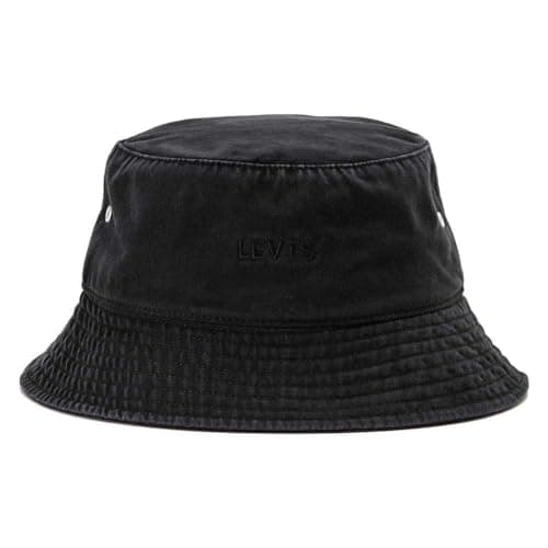 Image of Levi's Men Headline Bucket Hat Black