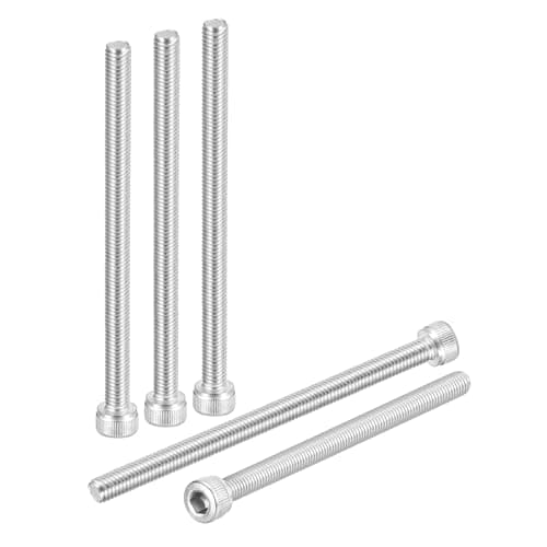 Image of DTGN M5-0.8x70 Socket Head Cap Screws Bolts - 20Pack - Good for Road Bicycle, Mountain Bike, Auto, Motorcycle - 304 Stainless Steel Hex Head Metric Screws - Silver