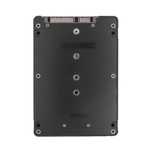 Image of DollaTek NGFF M.2 SATA SSD to 2.5 Inch Adapter with Enclosure – Compatible with B or B+M Key SATA SSDs (Not for NVMe)