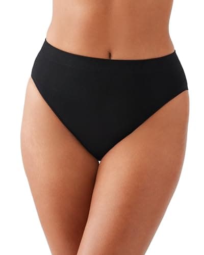 Image of Wacoal Women's B-Smooth High-Cut Panty - black - XL Plus
