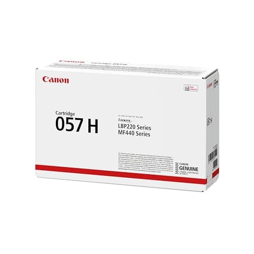 Image of Canon 057 H - High capacity - black - original - toner cartridge - for ImageCLASS LBP236, LBP237, MF445, MF449, MF455, i-SENSYS MF443, MF445, Satera LBP224