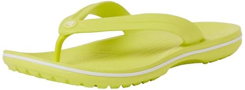 Image of Crocs Unisex Adult, Crocband Flip, Citrus, 6 UK Men/ 7 UK Women