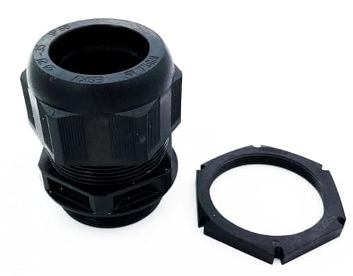 Image of Wiska 10112385 M50 Sprint Cable Gland, Pack Of 1, Clamping Range 21-35mm, Black
