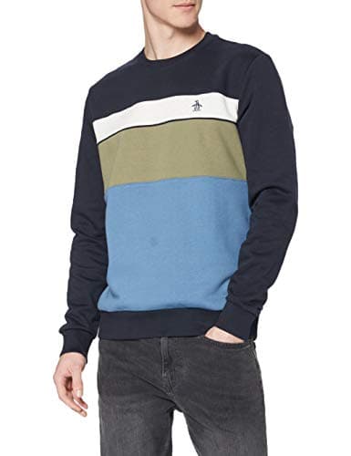 Image of Original Penguin COLOUR BLOCK SWEATSHIRT