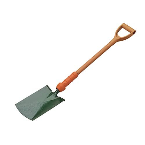 Image of Bulldog PD5DSINT Powerbreaker Insulated Digging Spade with Treads, Orange