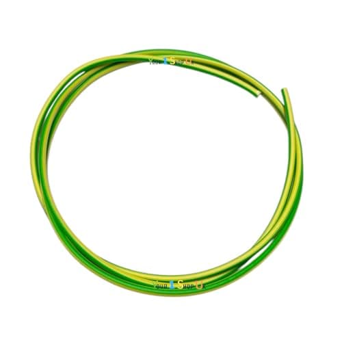Image of 1-Core 1.5mm² Conduit Earth Cable 1-Core 1.5mm² Conduit Green/Yellow Cable 6491X 1 metre Suitable for Light Fittings, Appliances, Switchgear & Control Gear 6491X Flexible PVC Insulation