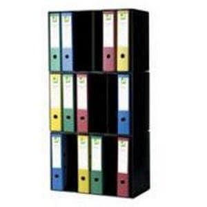 Image of Q-Connect Lever Arch File Module Black (5 Pack) KF01595
