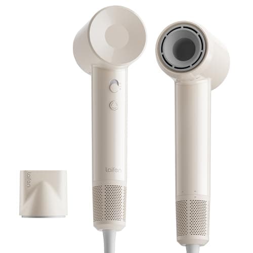 Image of Laifen Se Lite Hair Dryer, Negative Ionic Blow Dryer with 10W RPM Brushless Motor for Fast Drying, High-Speed Low Noise Thermo-Control Hairdryer with Lightweight Design for Home/Portable Travel