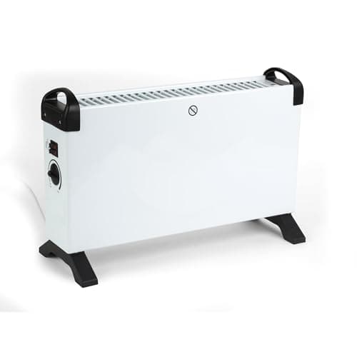 Image of Beldray Convector Heater - Free-Standing Indoor Radiator, Adjustable Thermostat, 3 Heat Settings, Fast Heat-Up, Auto Shut-Off Thermal Cut Out, Silent Operation, Portable, 750W/1250W/2000W, EH3334