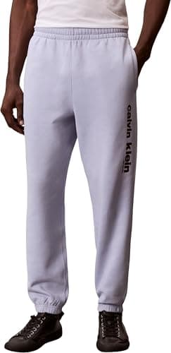 Image of Calvin Klein Men's Retro Graphic Jogger LV14LE252G, Purple, L