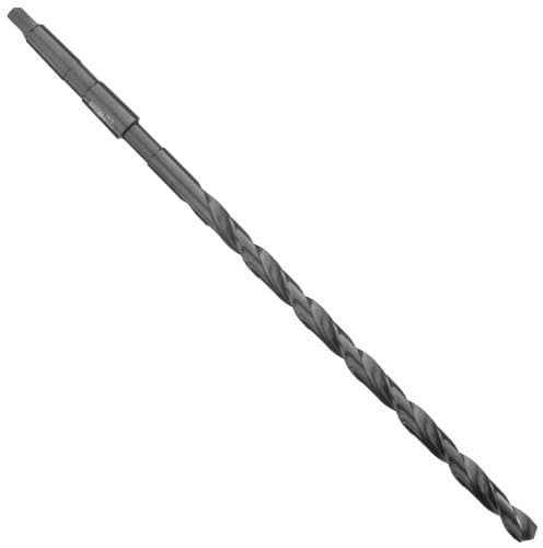 Image of Dormer A345 HSS High Speed Steel Extra Long Series Taper Shank Drill Bit with 118 Degree Standard Point, Diameter 19.5 mm, Single Pack