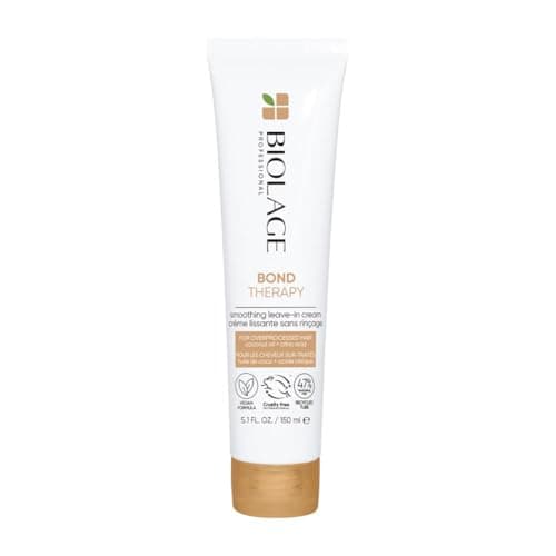 Image of Biolage Leave-In Treatment, For All Hair Types, Detangles & Strengthens, Enriched with Coconut Oil & Citric Acid, Bond Therapy, 150 ml