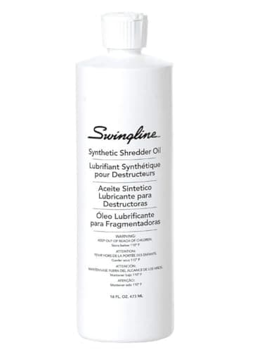 Image of Rexel Shredder Oil, 473 ml, Shredder Maintenance, 1760049