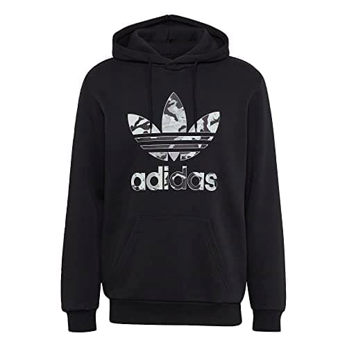 Image of adidas Originals Men's Camo Series Infill Hoodie - Black