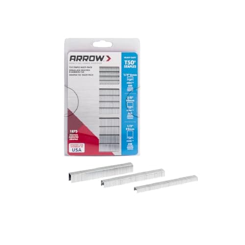 Image of Arrow A50MP T50 Multipack Staples, Steel