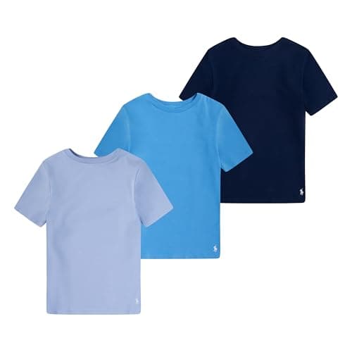 Image of POLO RALPH LAUREN Men's Multi-Pack T-Shirt, Blue 3 Pack, M