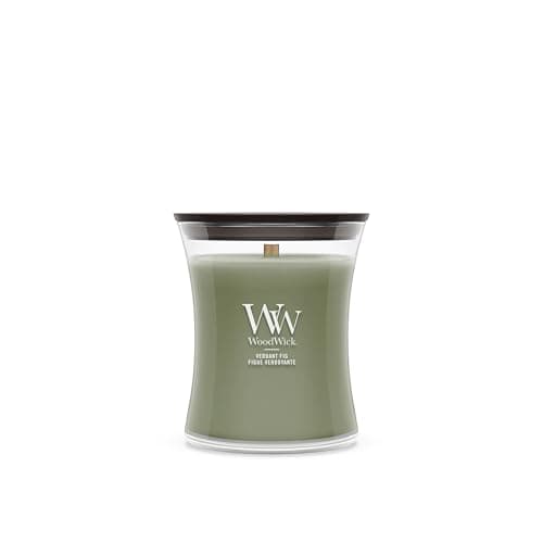 Image of WoodWick Scented Candle| Medium Hourglass Candle | Verdant Fig | Perfect Gifts for Women