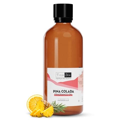 Image of Freshskin Beauty LTD | 100ml Pina Colada Fragrance Oil - Candles, Bath Bombs, Soap Making, Reed Diffusers & Wax Melts - Cosmetic Grade - Vegan Friendly - A Rich, Complex, & Long Lasting Scent!