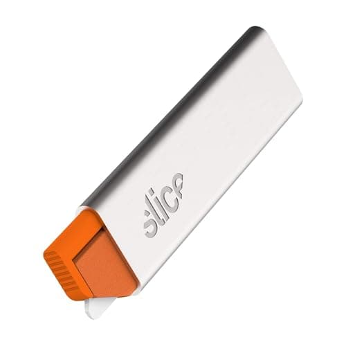 Image of Slice 10585 Manual Carton Cutter, Ideal for Boxboard & Thin Corrugated Cardboard, Lightweight & Portable, Finger-Friendly Ceramic Blade, Ambidextrous Design, Lasts 11X Longer Than Steel