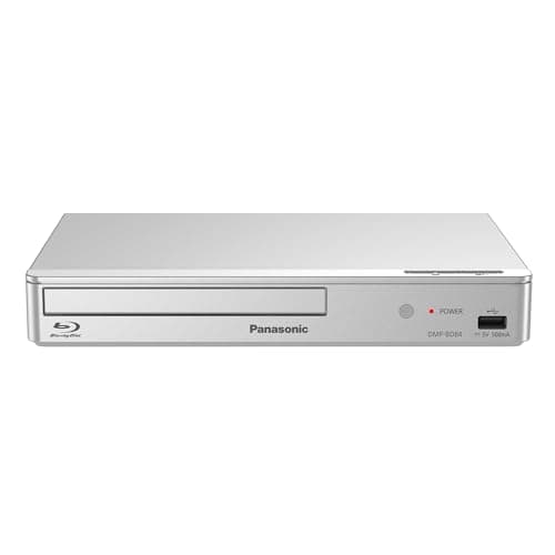 Image of Panasonic DMP-BD84EB-S Smart Network 2D Blu-ray Disc/DVD Player, Internet Apps, High-Resolution Audio, External HDD Playback, USB, Ethernet, Compact Design, Silver