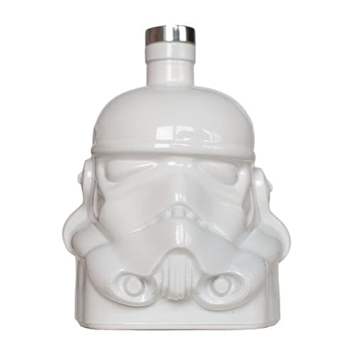 Image of Original Stormtrooper Decanter, White, for Whisky, Bourbon & Scotch - Thumbs Up