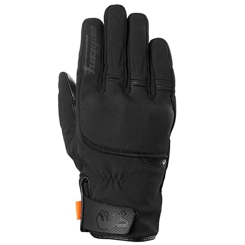 Image of Furygan JET ALL SEASONS D3O EVO - Men's Motorcycle Gloves - 100% leather palm - Tactile - Comfort - Breathable & Light, Black
