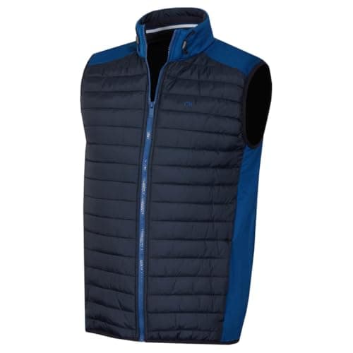 Image of Calvin Klein Mens Hybrid Gilet - Dresden Blue/Navy - L