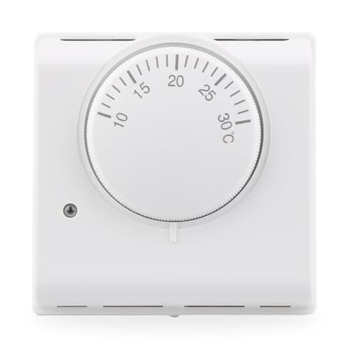Image of Central Heating Room Thermostat Mechanical Adjustable Dial Stat with Neon indicator Boiler Wall 2 Wire Thermostats Control Panel Replacement Compatible with Honeywell T6360B TC-RSTATL