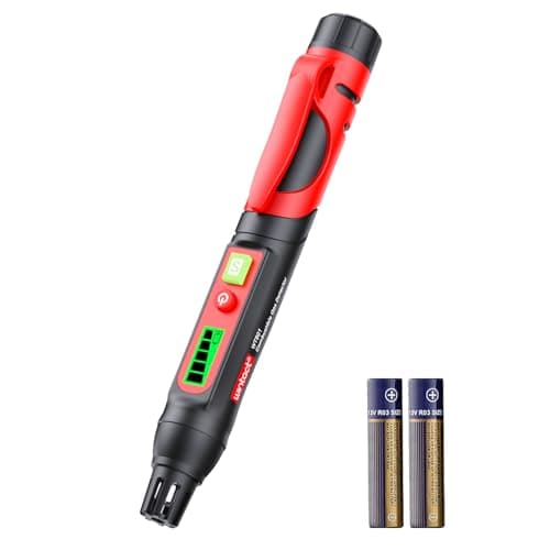 Image of Wintact Gas Leak Detector, Portable Combustible Gas Leak Detector Pen, Natural Gas Sniffer Test Methane, Propane, Ethane, Toluene, Butane for RV, Home
