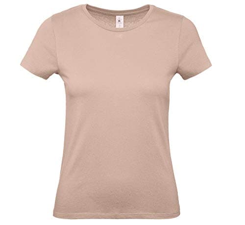 Image of B&C Womens #E150 Tee - Mellennial Pink - S