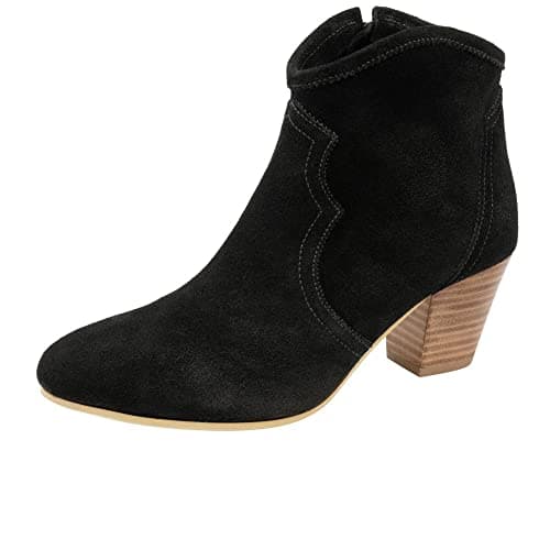 Image of Ravel Teelin Womens Ankle Boots 8 UK Black Suede
