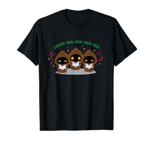 Image of Star Wars Holiday Jawa Christmas Carol Cute Jawa-Wa-Wa-Wa T-Shirt