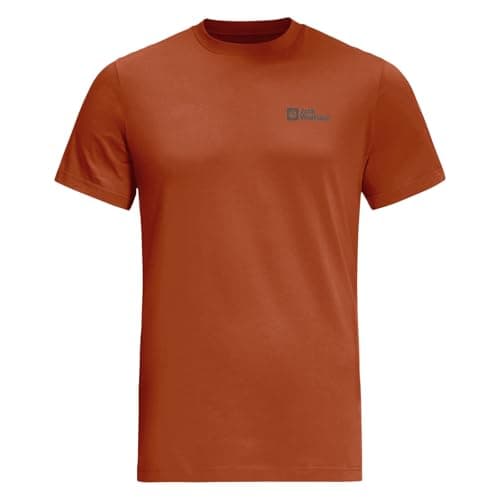 Image of Jack Wolfskin Men's Essential T M T-Shirt Burnt Orange