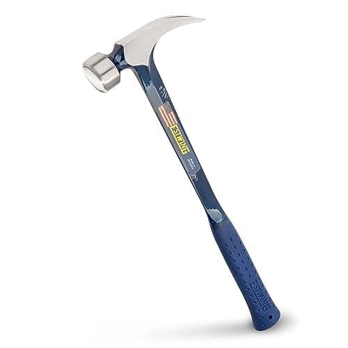 Image of Estwing E325S Straight Claw Framing Hammer with Vinyl Grip 25Oz (18-inch)