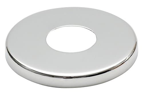 Image of 26mm (3/4") Collar Chrome Plated Steel Valve Tall Hole Cover Tap Rose 8mm Height
