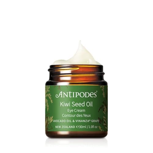 Image of Antipodes Kiwi Seed Oil Eye Cream – Hydrating Eye Cream for Fine Lines, Puffiness & Tired Eyes – 30ml