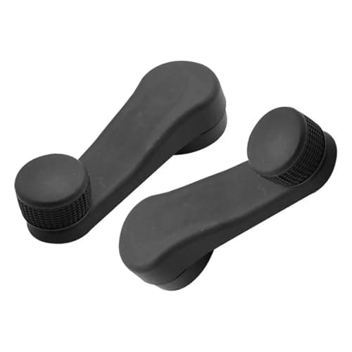 Image of QIUYMGFG 2PCS Window Winder Handle Hand Crank Regulator Fit for VW T4 T5 Transporter Golf Seat Power Window Switch Regulator Pulley